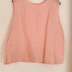 Bryn Walker Pink Boxy Tank Top Large